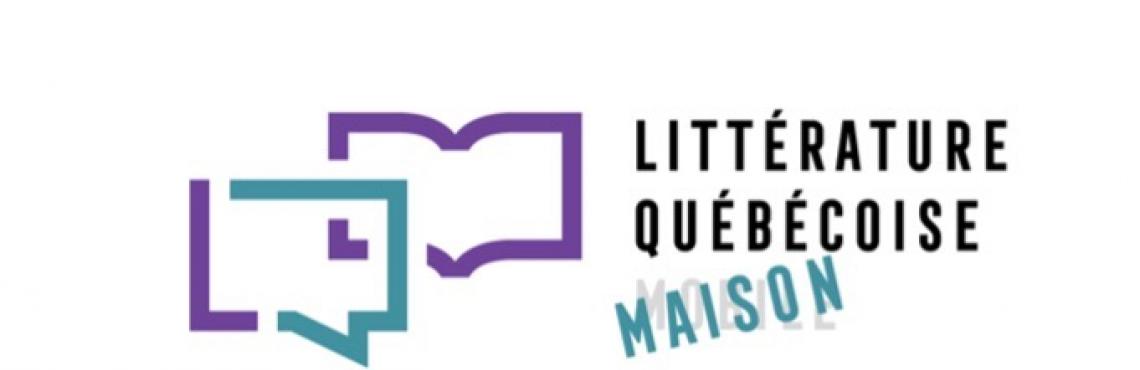 Logo de Littérature québécoise mobile (en mode télétravail): Littérature québécoise maison.